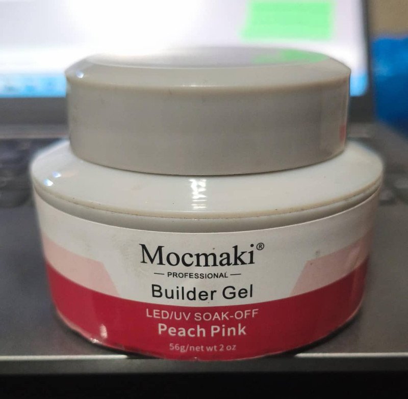 Mocmaki Builder Gel Led/Uv Soak-off Peach Pink 56g